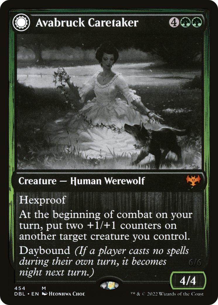 Avabruck Caretaker // Hollowhenge Huntmaster [Innistrad: Double Feature] - Trinity Hobby