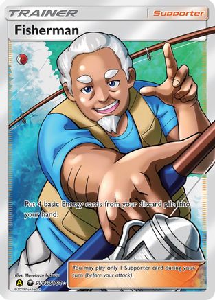 Fisherman (SV83/SV94) [Sun & Moon: Hidden Fates - Shiny Vault] - Trinity Hobby