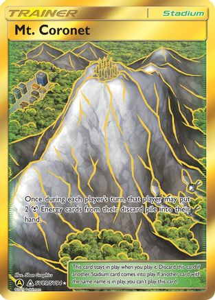 Mt. Coronet (SV89/SV94) [Sun & Moon: Hidden Fates - Shiny Vault] - Trinity Hobby