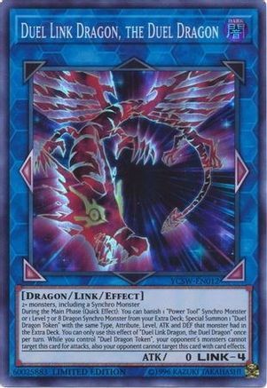 Duel Link Dragon, the Duel Dragon [YCSW-EN012] Super Rare - Trinity Hobby