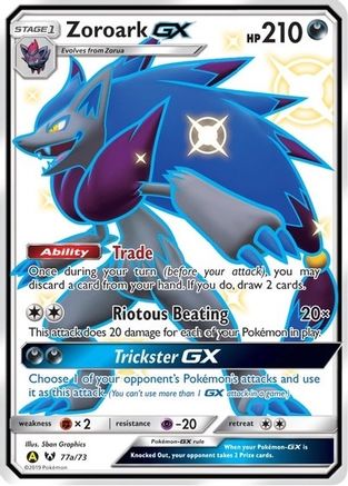 Zoroark GX (77a/73) [Alternate Art Promos] - Trinity Hobby