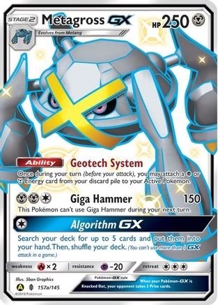 Metagross GX (157a/145) [Alternate Art Promos] - Trinity Hobby