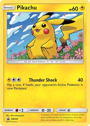 Pikachu (SM206) [Sun & Moon: Black Star Promos] - Trinity Hobby