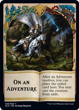 Emblem - On an Adventure  (ELD-020) - [Throne of Eldraine]