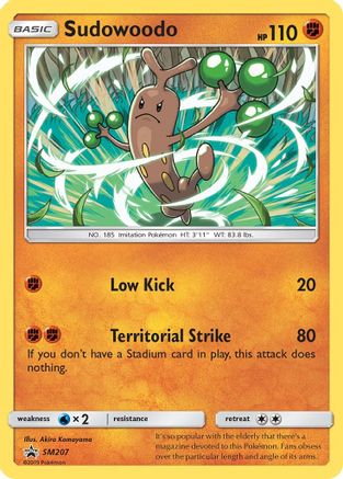 Sudowoodo (SM207) [Sun & Moon: Black Star Promos] - Trinity Hobby