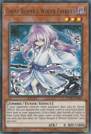 Ghost Reaper & Winter Cherries [DUDE-EN002] Ultra Rare - Trinity Hobby
