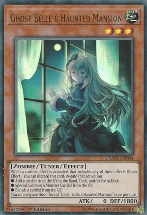Ghost Belle & Haunted Mansion [DUDE-EN004] Ultra Rare - Trinity Hobby