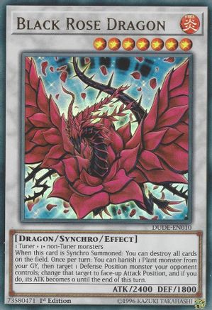 Black Rose Dragon [DUDE-EN010] Ultra Rare - Trinity Hobby