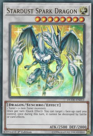Stardust Spark Dragon [DUDE-EN012] Ultra Rare - Trinity Hobby