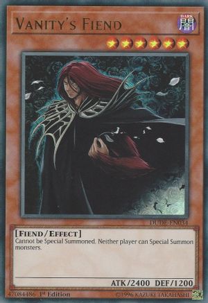 Vanity's Fiend [DUDE-EN034] Ultra Rare - Trinity Hobby