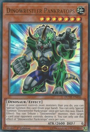 Dinowrestler Pankratops [DUDE-EN036] Ultra Rare - Trinity Hobby