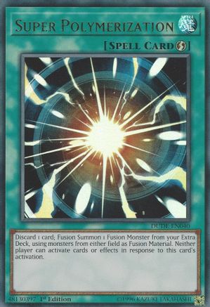Super Polymerization [DUDE-EN040] Ultra Rare - Trinity Hobby