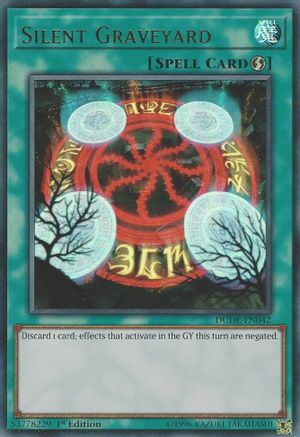 Silent Graveyard [DUDE-EN042] Ultra Rare - Trinity Hobby