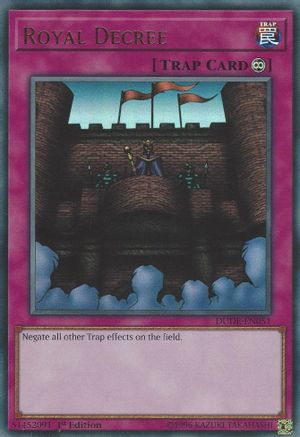 Royal Decree [DUDE-EN051] Ultra Rare - Trinity Hobby