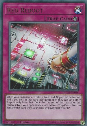 Red Reboot [DUDE-EN056] Ultra Rare - Trinity Hobby