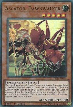 Ascator, Dawnwalker [LED5-EN024] Ultra Rare - Trinity Hobby