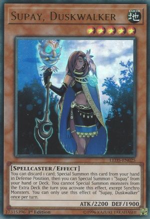 Supay, Duskwalker [LED5-EN025] Ultra Rare - Trinity Hobby