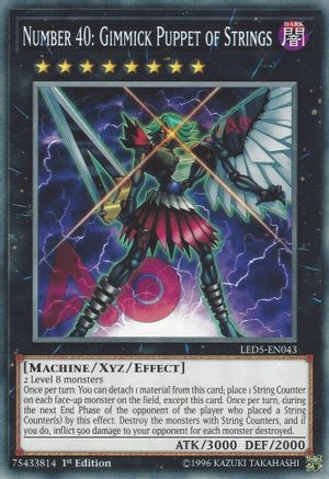 Number 40: Gimmick Puppet of Strings [LED5-EN043] Common - Trinity Hobby