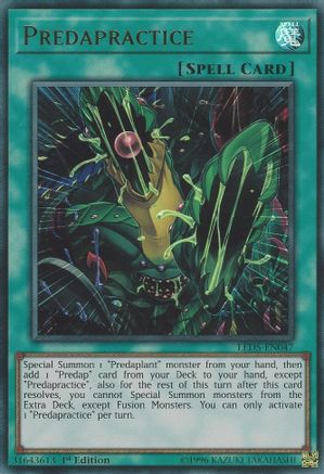 Predapractice [LED5-EN047] Ultra Rare - Trinity Hobby