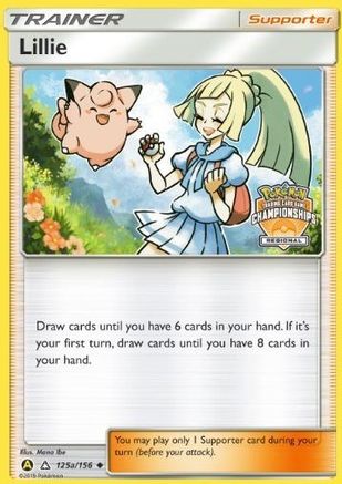 Lillie (125a/156) (Regional Promo) [Sun & Moon: Ultra Prism] - Trinity Hobby