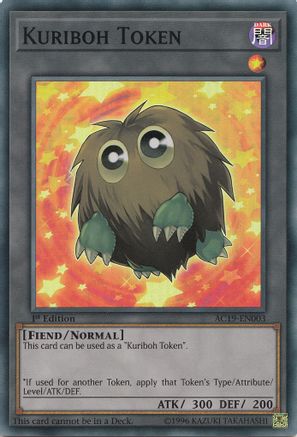 Kuriboh Token [AC19-EN003] Super Rare - Trinity Hobby