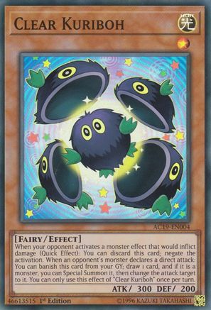 Clear Kuriboh [AC19-EN004] Super Rare - Trinity Hobby