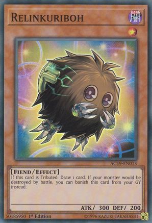 Relinkuriboh [AC19-EN013] Super Rare - Trinity Hobby