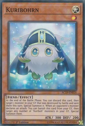 Kuribohrn [AC19-EN014] Super Rare - Trinity Hobby