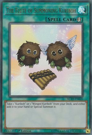 The Flute of Summoning Kuriboh [AC19-EN020] Ultra Rare - Trinity Hobby