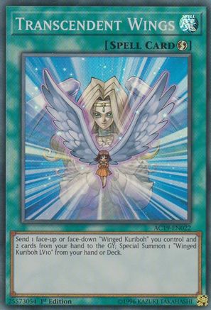 Transcendent Wings [AC19-EN022] Super Rare - Trinity Hobby