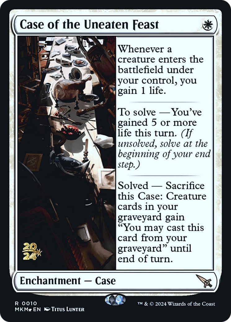 Case of the Uneaten Feast [Murders at Karlov Manor Prerelease Promos] - Trinity Hobby