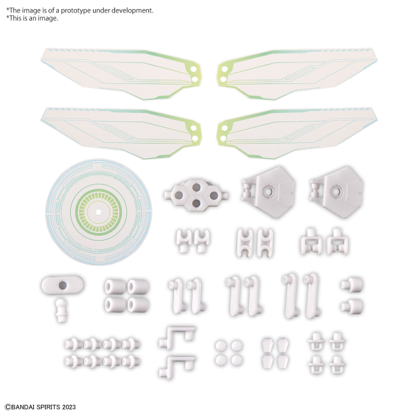 BANDAI CUSTOMIZE MATERIAL (CYBER EFFECT/MULTI-JOINT) - Trinity Hobby