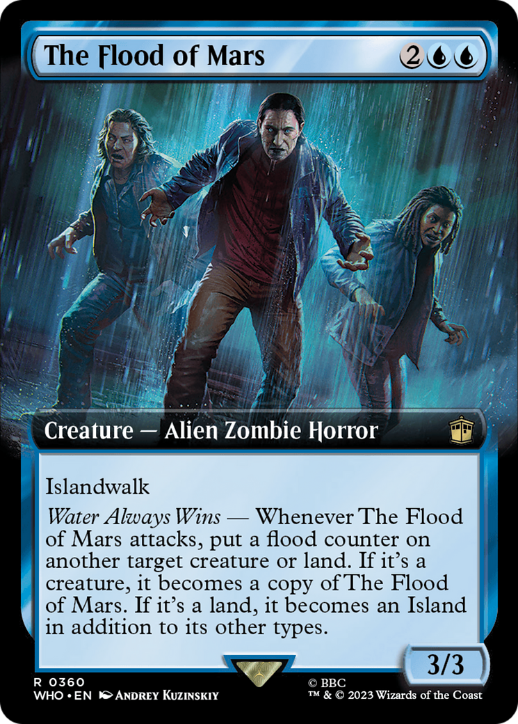 The Flood of Mars (Extended Art) [Doctor Who] - Trinity Hobby