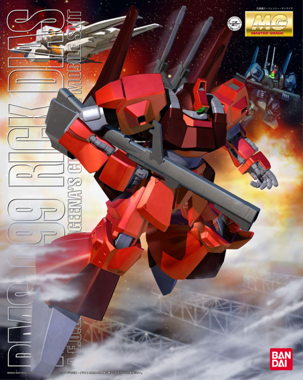 MG 1/100 RICK DIAS  QUATTORO COLOR (RED)