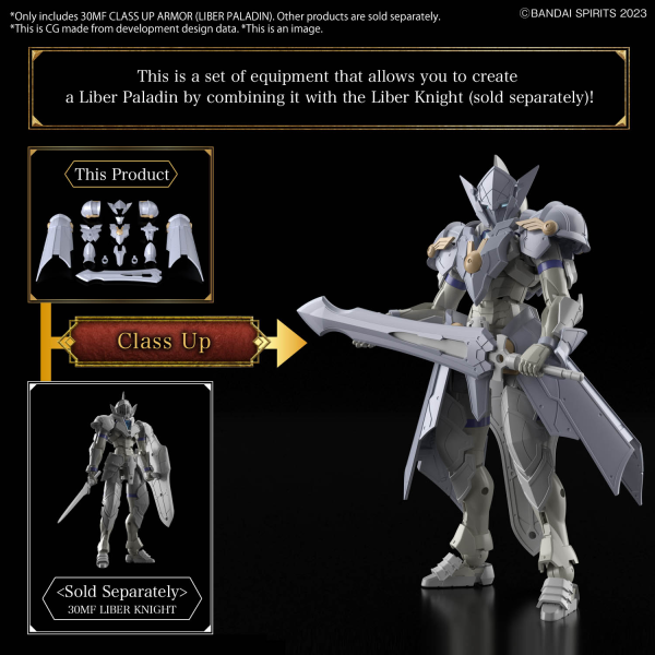 30MF CLASS UP ARMOR  (LIBER PALADIN) - Trinity Hobby