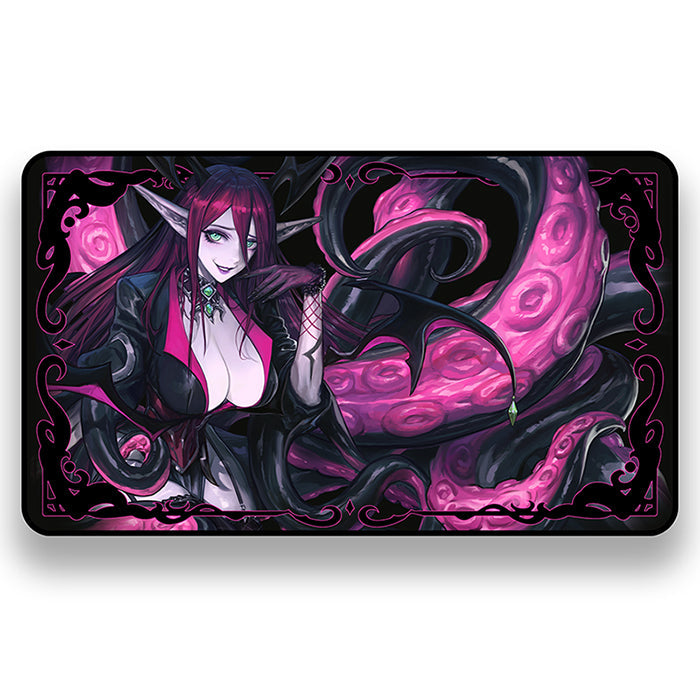 Manamoon Eldritcha 1-Player Deluxe Rubber Playmat (Limit 1 Per Person) - Trinity Hobby