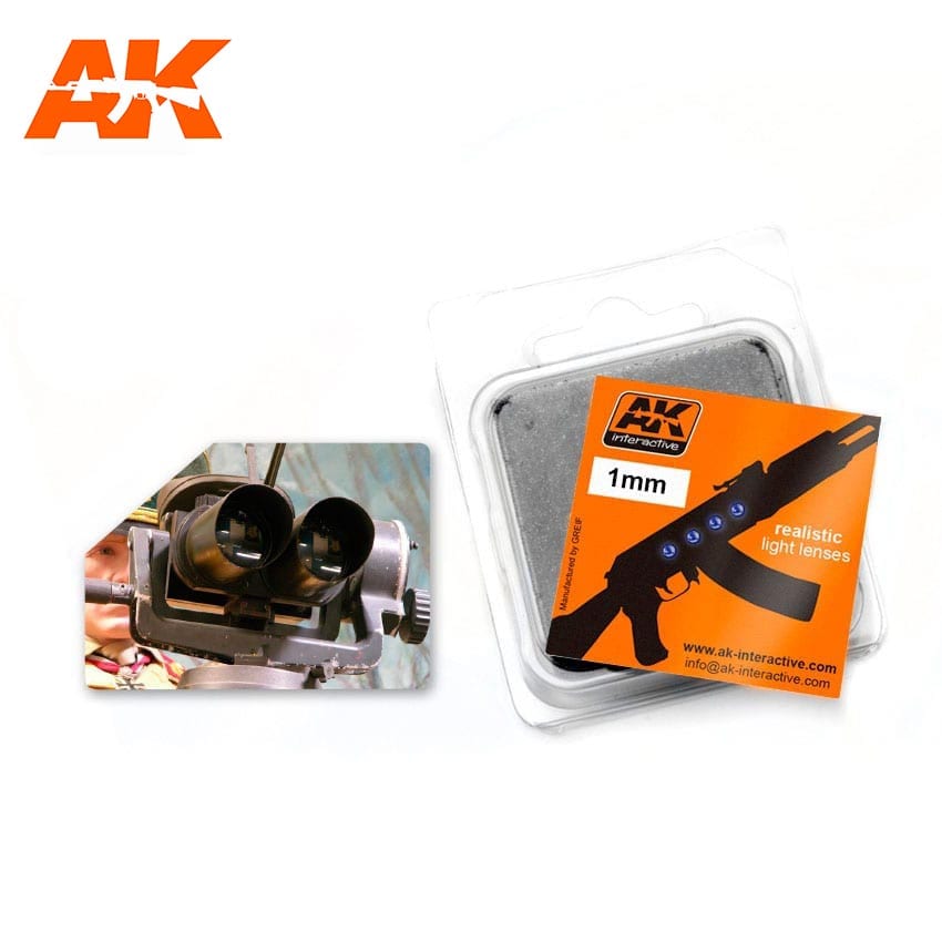AK Interactive Optic Colour 1mm Lenses - Trinity Hobby