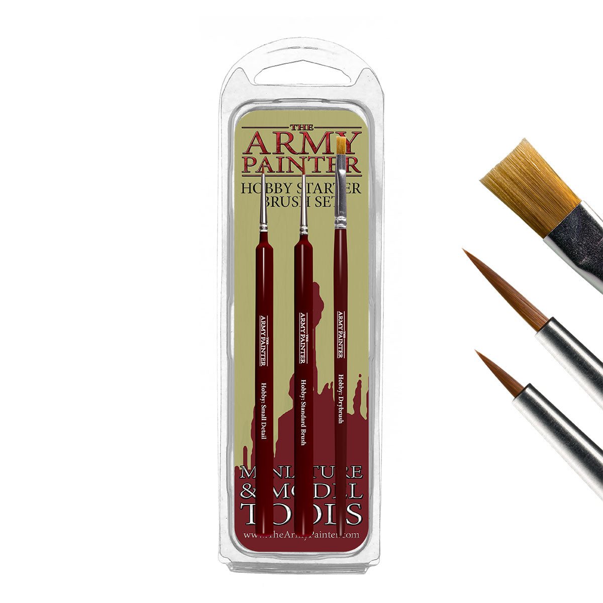 Army Painter Hobby Starter Brush Set - Trinity Hobby