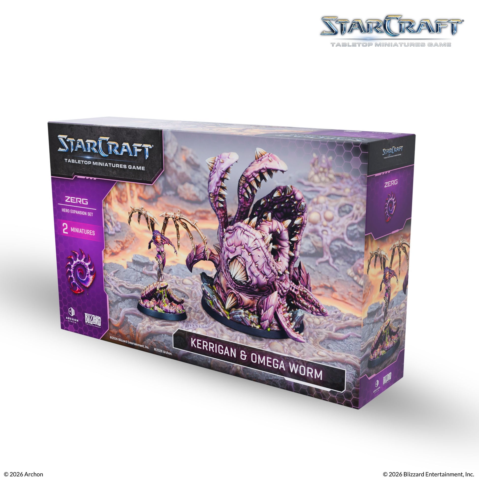 [Pre-Order] STARCRAFT ZERG KERRIGAN AND OMEGA WORM
 (ETA 2026-05-30) - Trinity Hobby