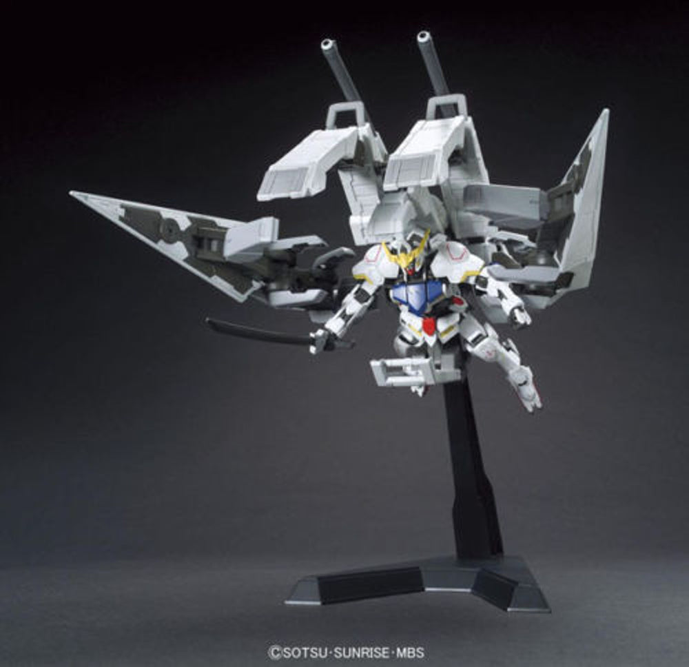 HG 1/144 GUNDAM  BARBATOS & LONG  DISTANCE TRANSPORT BOOSTER KUTAN SANGATA