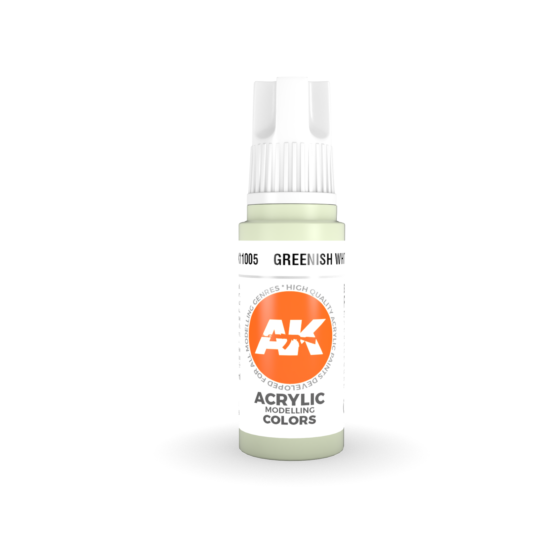 AK Interactive 3G Acrylic Greenish White 17ml - Trinity Hobby