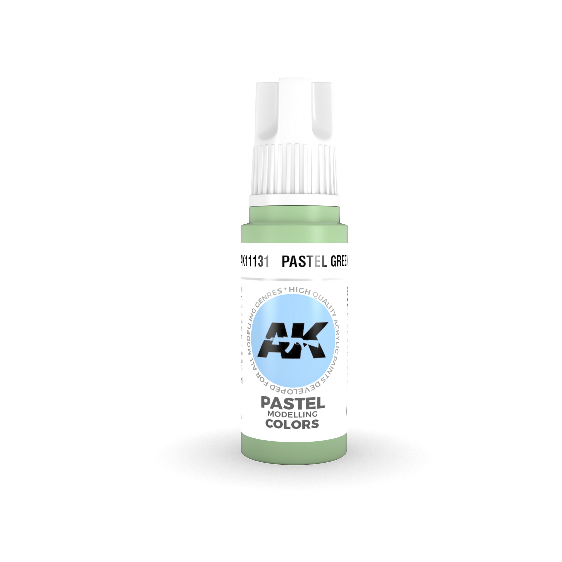 AK Interactive 3G Acrylic Pastel Green 17ml - Trinity Hobby