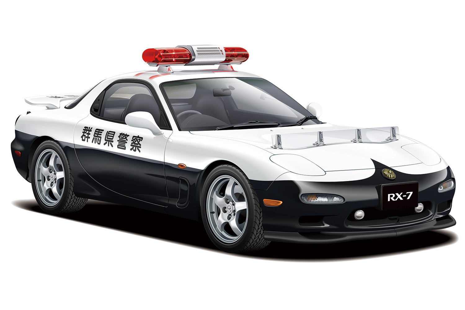 Aoshima 1/24 Mazda FD3S Rx-7 Ⅳth Patrol Car '98 - Trinity Hobby