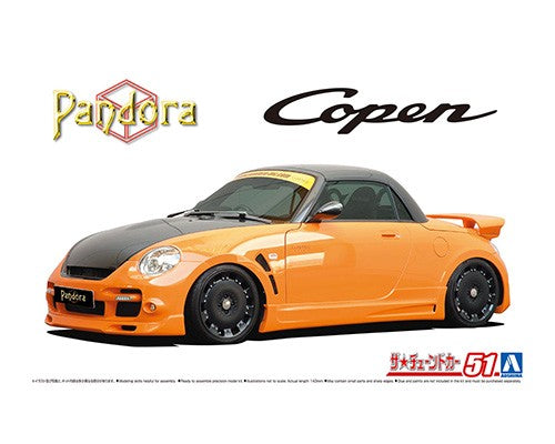 Aoshima 1/24 PANDORA Type887 EVO II L880K COPEN '02 DAIHATSU - Trinity Hobby