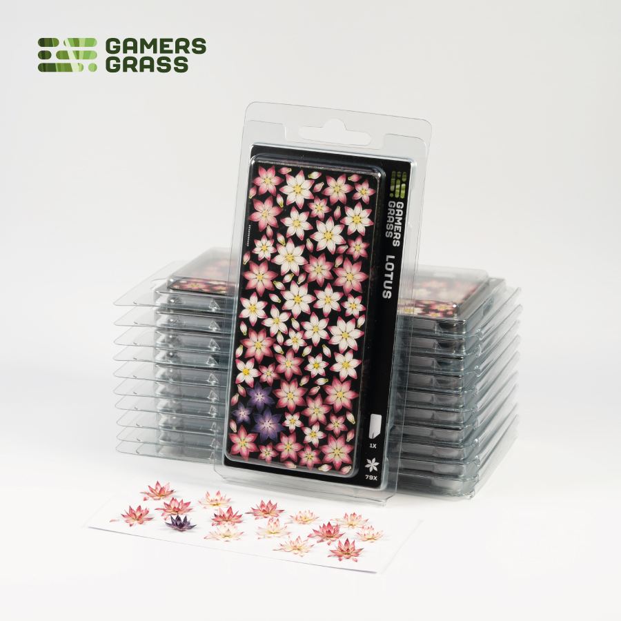 Gamers Grass Laser Plants – Lotus Flower - Trinity Hobby
