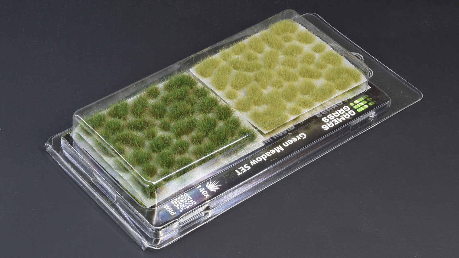 Gamers Grass Green Meadow Tuft Set - Wild - Trinity Hobby
