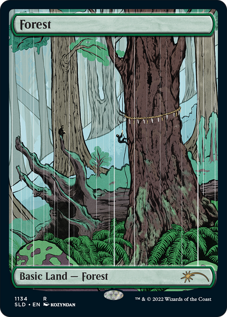 Forest  [Foil]  (SLD-1134) - [Secret Lair Drop]
