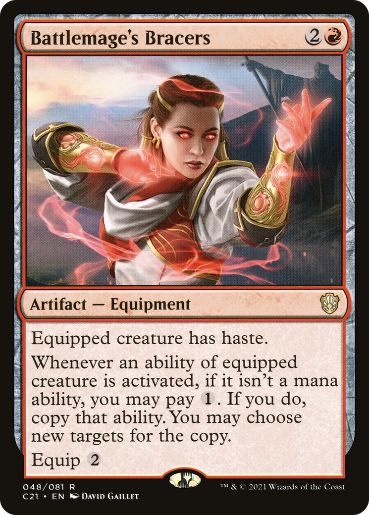 Battlemage's Bracers [Commander 2021] - Trinity Hobby