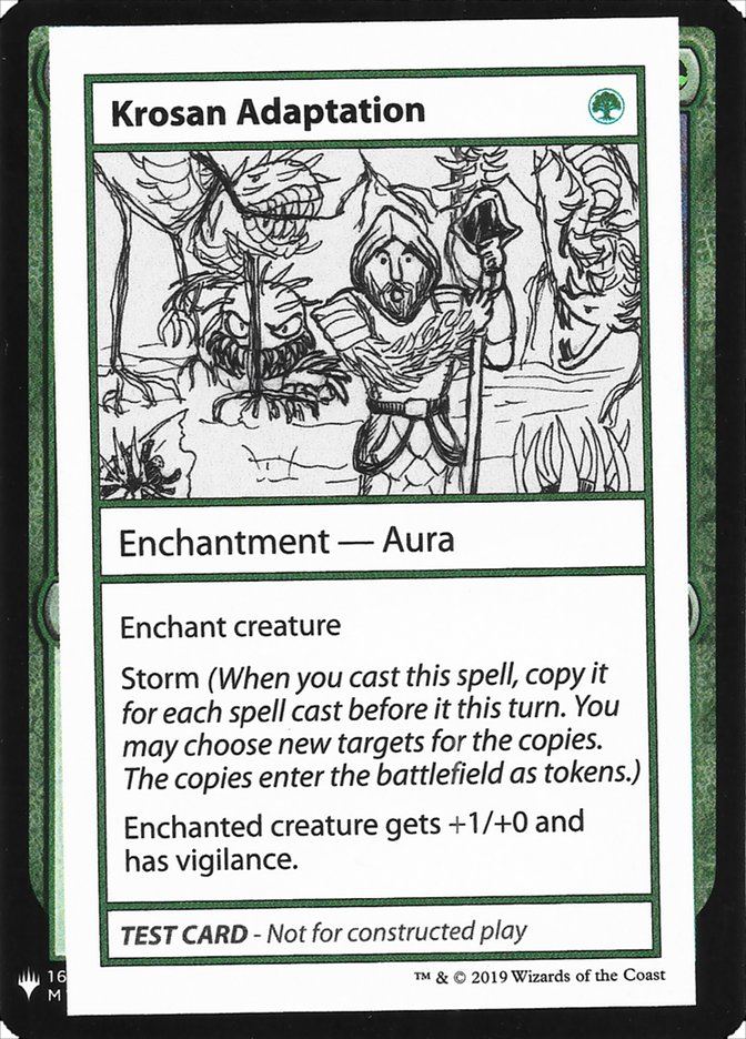 Krosan Adaptation [Mystery Booster Playtest Cards] - Trinity Hobby