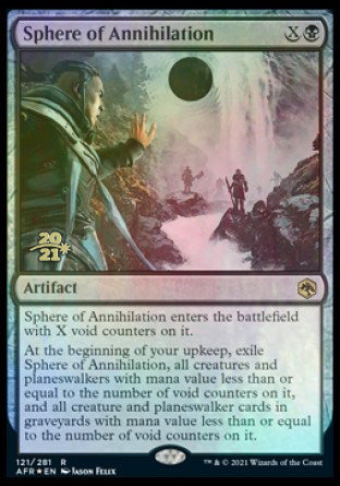 Sphere of Annihilation [Dungeons & Dragons: Adventures in the Forgotten Realms Prerelease Promos] - Trinity Hobby